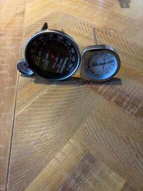 Set of 3 cooking thermometers for meat